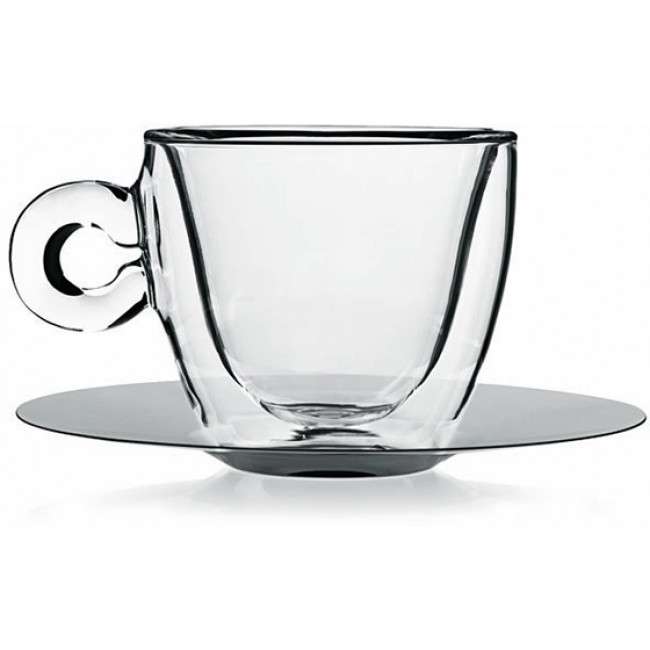 Thermic Cappuccino Cup & Saucer Set, Set of 2