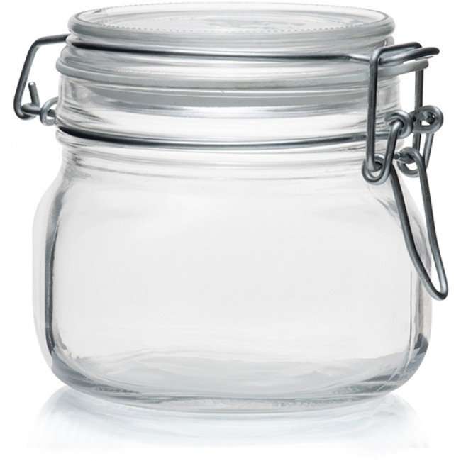 Store-It Jar With Clip-Top Lid, 500ml
