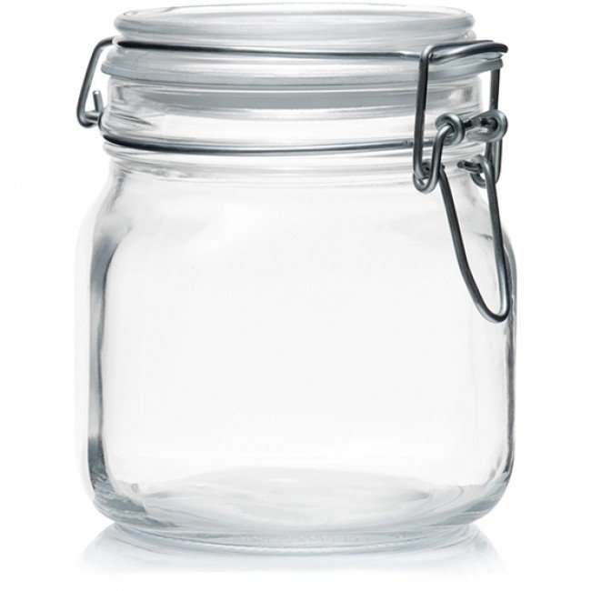 Store-It Jar With Clip-Top Lid, 750ml