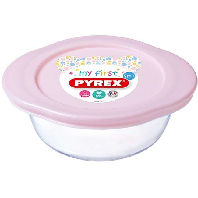 My First Round Dish With Lid, 350ml