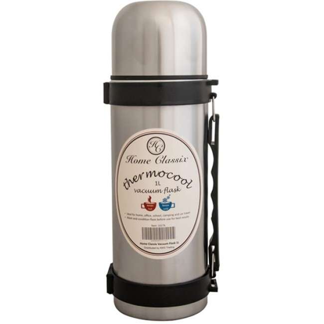 Thermocool Stainless Steel Vacuum Flask, 1L