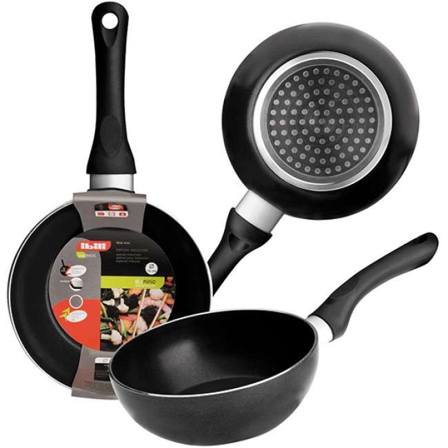 Indubasic Non-Stick Mini Wok, 16cm