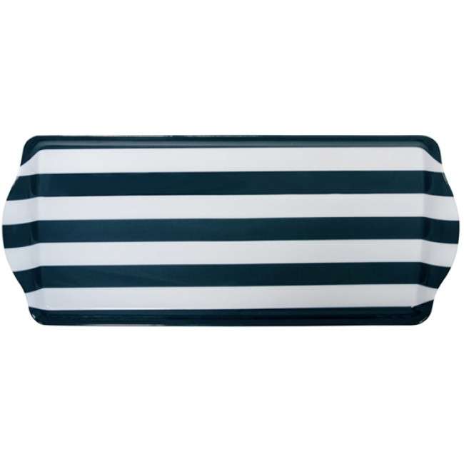 Melamine Rectangular Tray, Nautical, 38cm