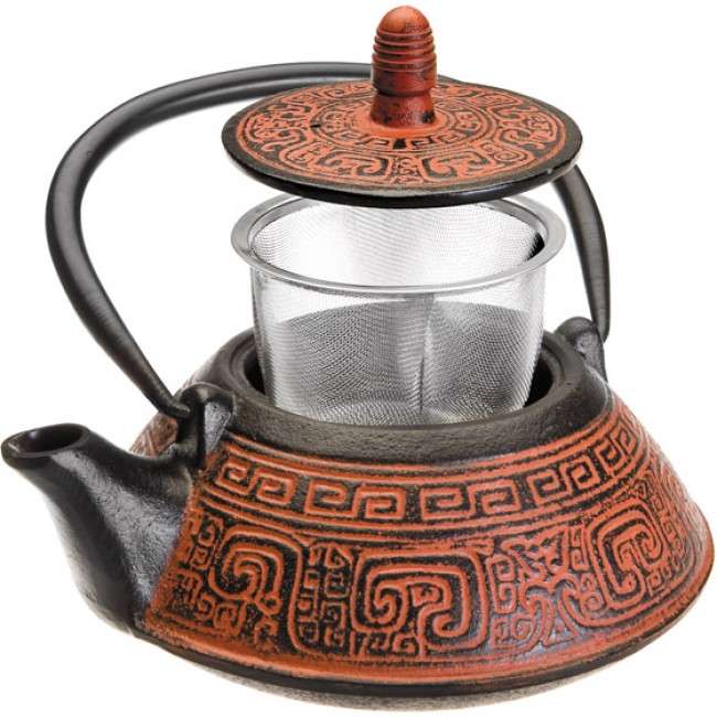 Oriental Cast Iron Tetsubin Teapot With Infuser, India, 800ml