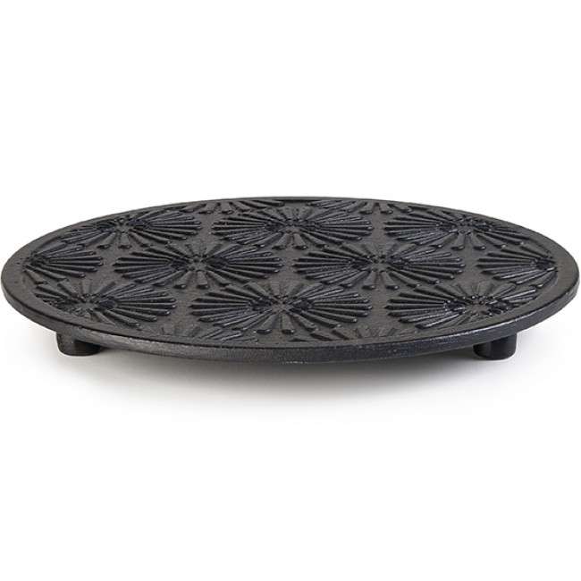 Oriental Cast Iron Tetsubin Teapot Trivet, Bali