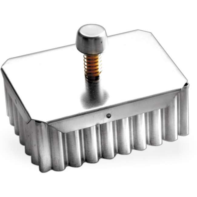 Accesorios 6cm Fluted Rectangular Cookie Cutter