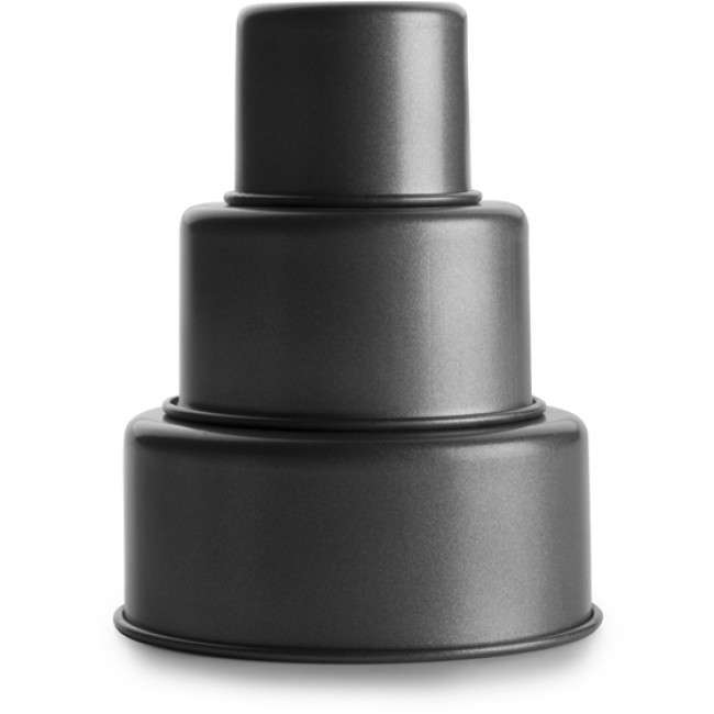 Moka Set Of 3 Mini-Tiered Cake Pans
