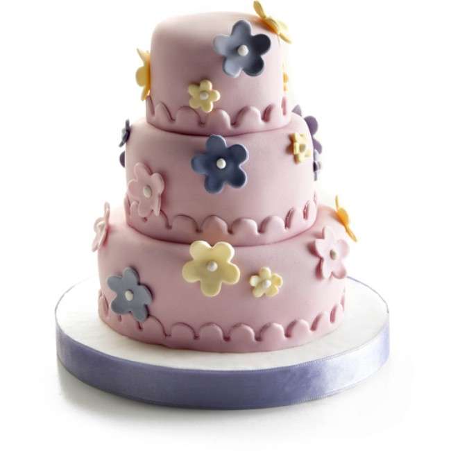 Moka Set Of 3 Mini-Tiered Cake Pans