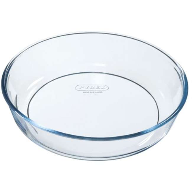 Bake & Enjoy Glass Cake Dish, 26cm