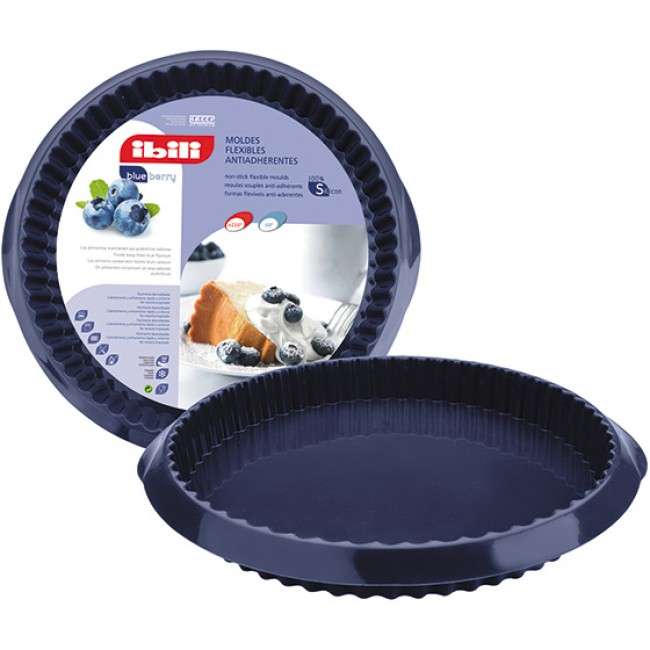 Blueberry Silicone Tart Pan, 24cm
