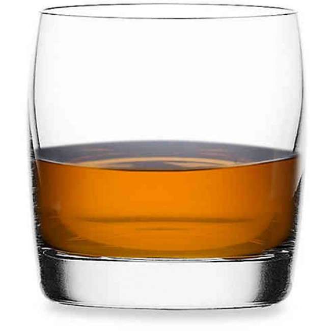 Vivendi Premium Lead-Free Crystal Whiskey Glasses, Set Of 4