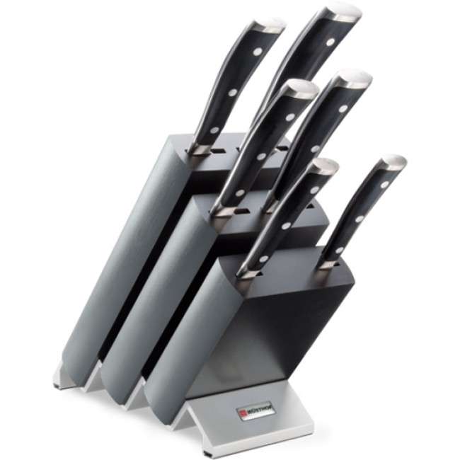 Classic Ikon Knife Block Set, 6pc