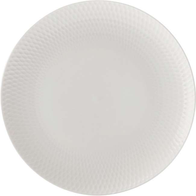 White Basics Diamonds Entree Plate, 23cm