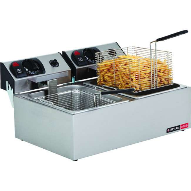 Double Pan Basket Fryer