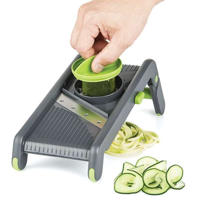 PrepWorks Compact Slice, Julienne & Spiralize Mandoline