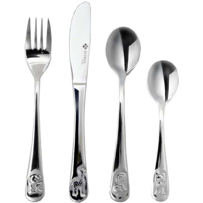 Safari Children's Cutlery Set, 4pc