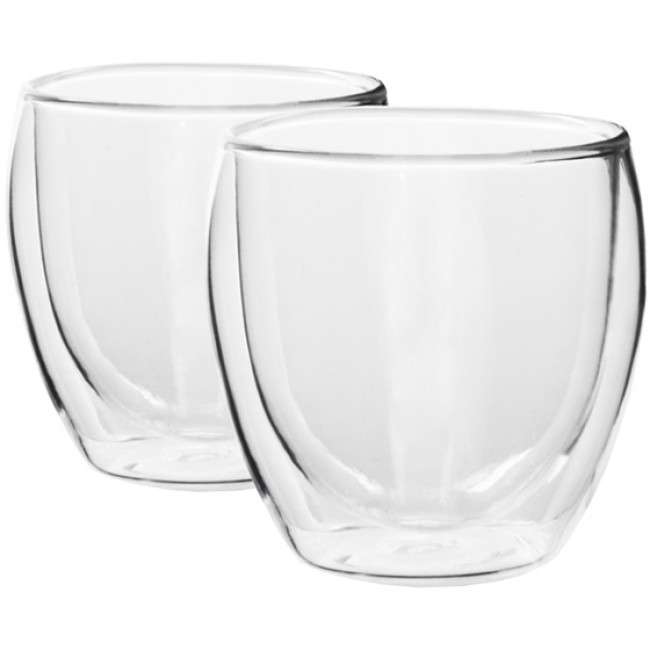 Double Walled Glasses, 250ml, Set Of 2