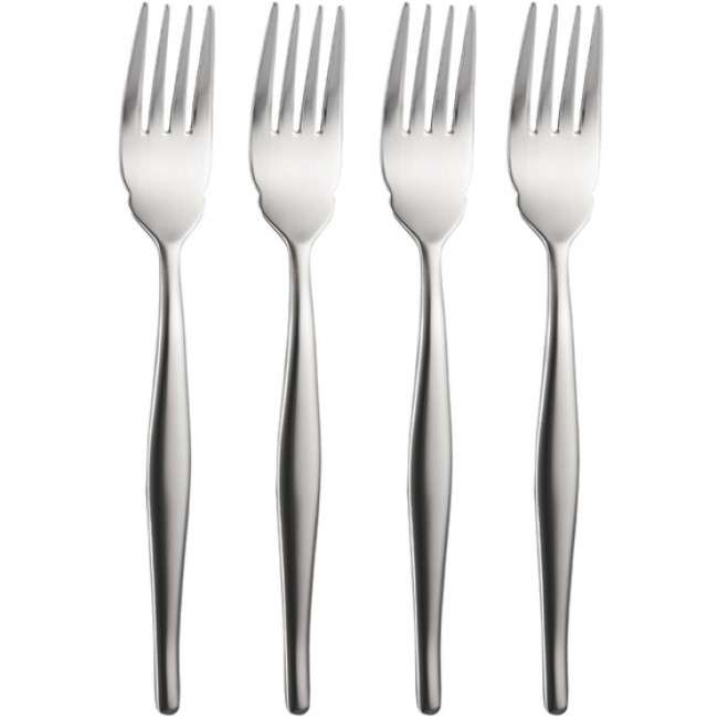Slimline Fish Fork Set, Set Of 4