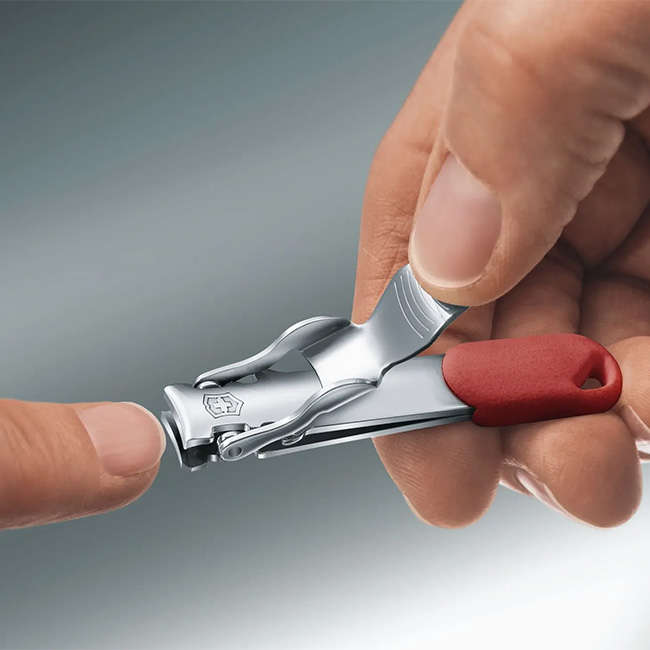 Red Nail Clipper