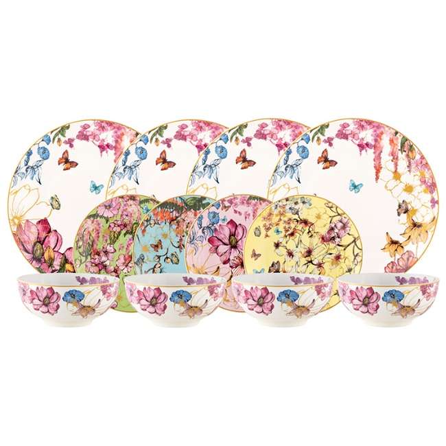 Enchantment Coupe Dinner Set, 12pc