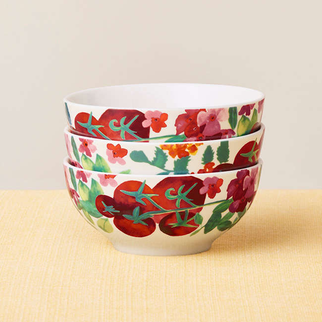 Capri Set Of 3 Coupe Bowls, 10cm