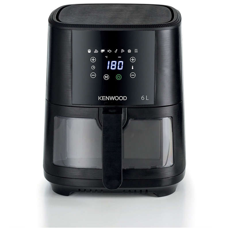 Digital Airfryer with Grill Function and ClearCook Window, 6L