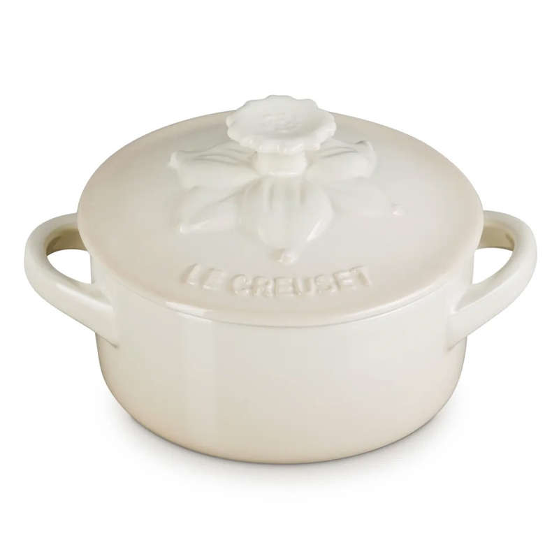 La Collection Jardin Round Mini Stoneware Cocotte, 10cm