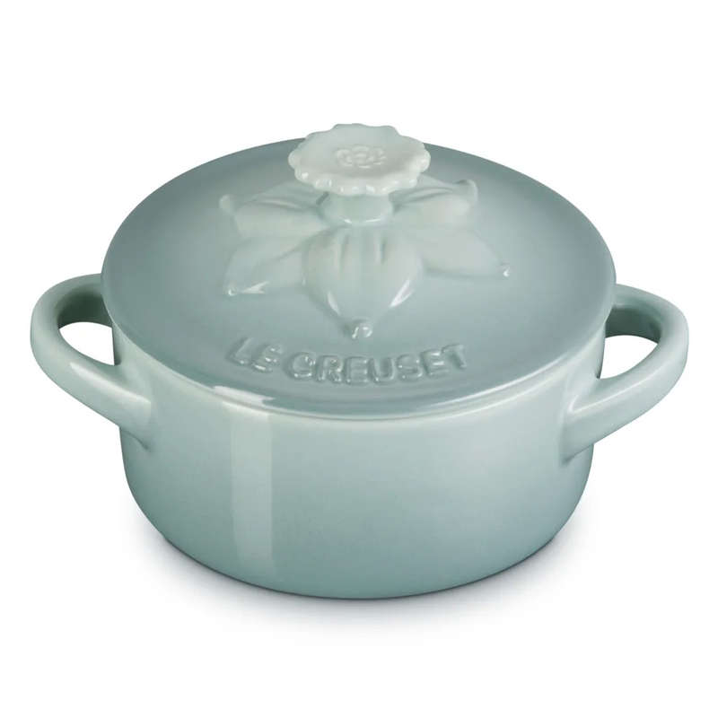 La Collection Jardin Round Mini Stoneware Cocotte, 10cm