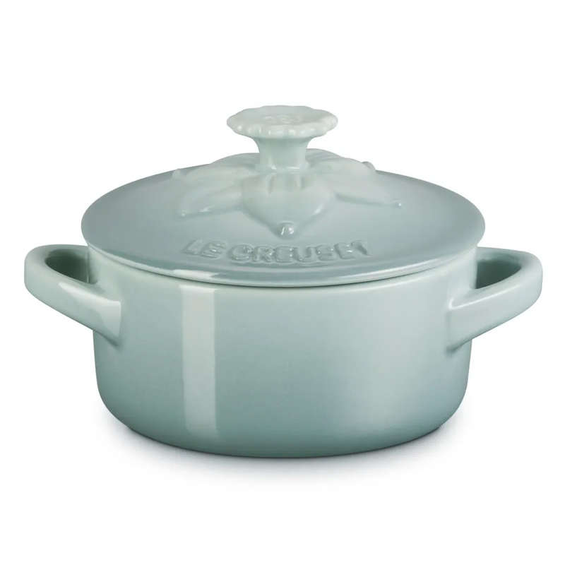 La Collection Jardin Round Mini Stoneware Cocotte, 10cm
