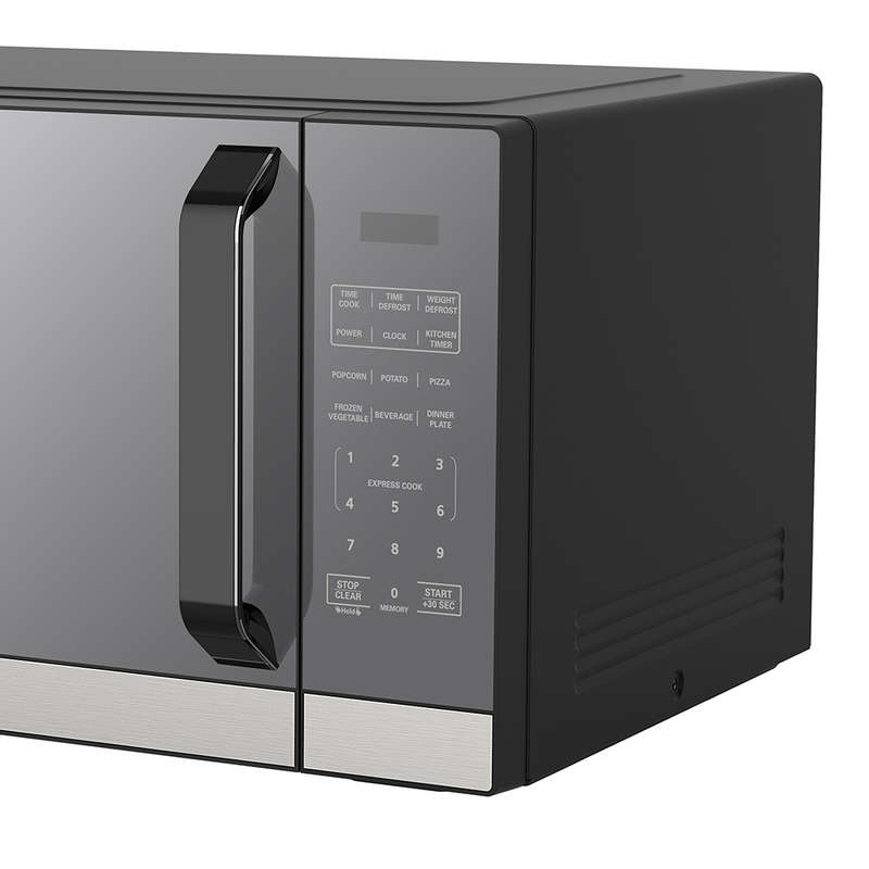 Electronic Black Mirror Microwave Oven, 36L
