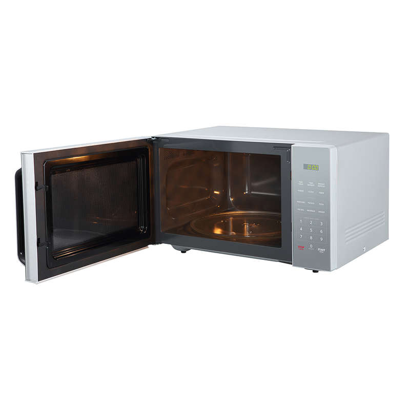 Electronic Silver Mirror Microwave Oven, 45L
