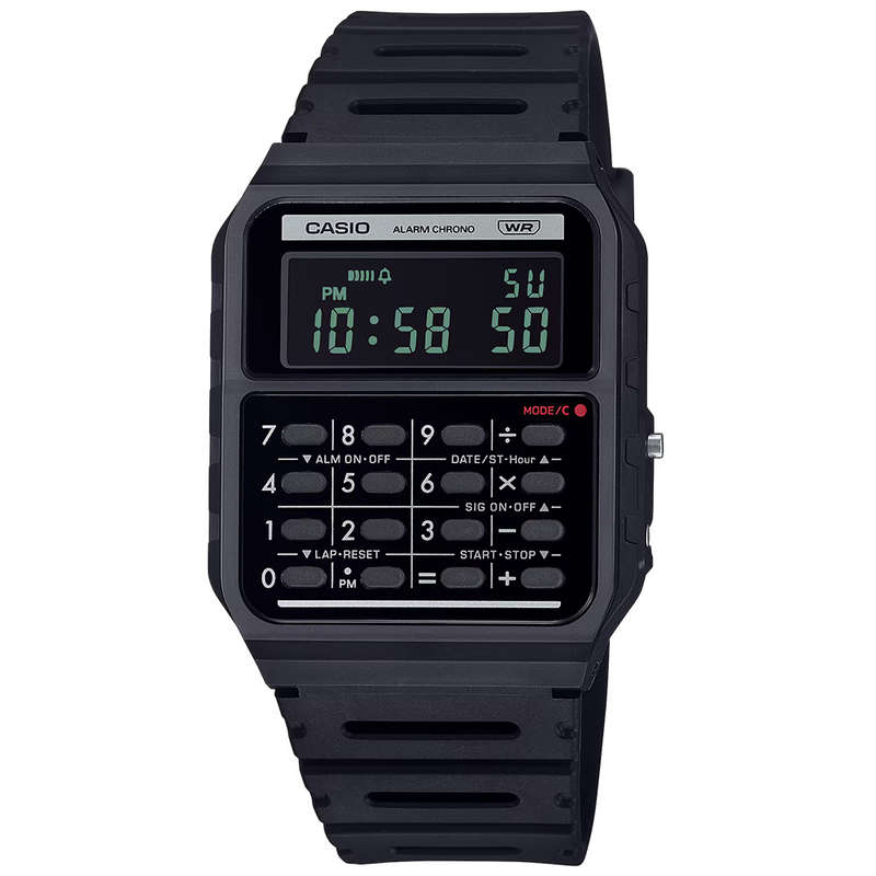 Retro Databank Digital Wrist Watch, CA-53WB-1BDF