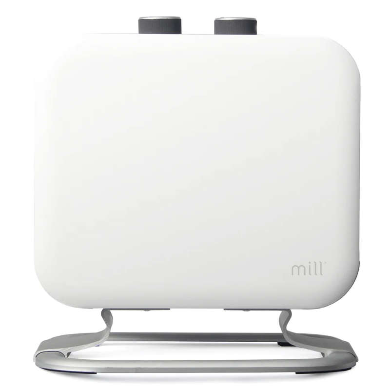 White Compact PTC Fan Heater
