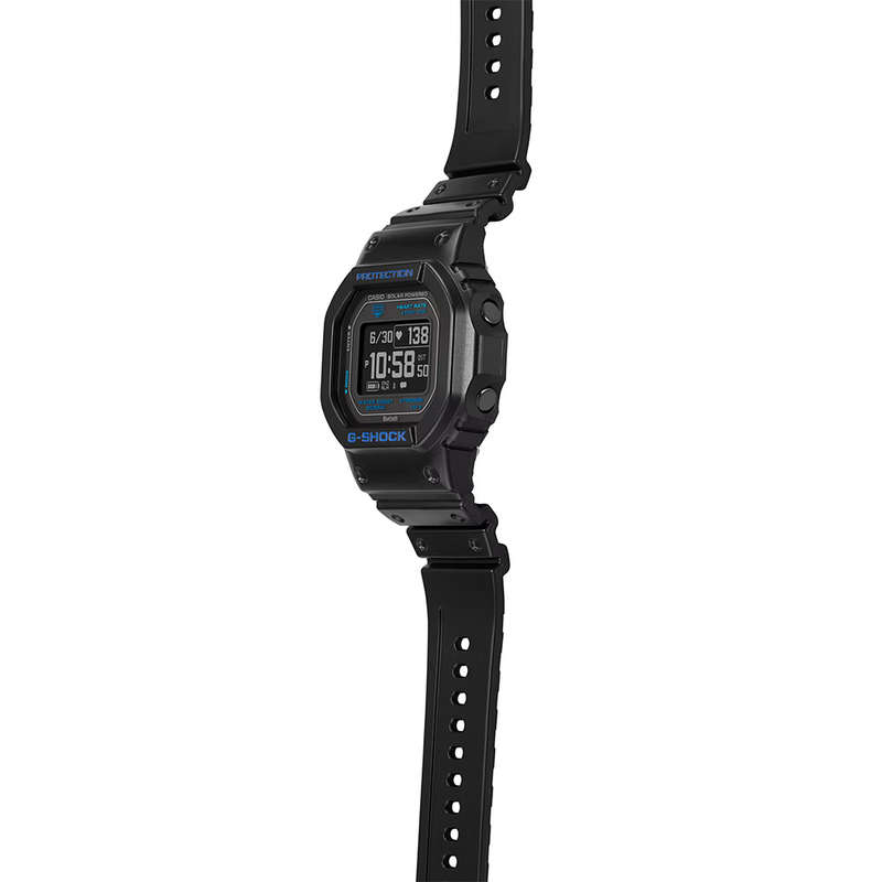 G-Shock Move 200m Heart Rate Solar Digital Wrist Watch, DW-H5600-1A2DR