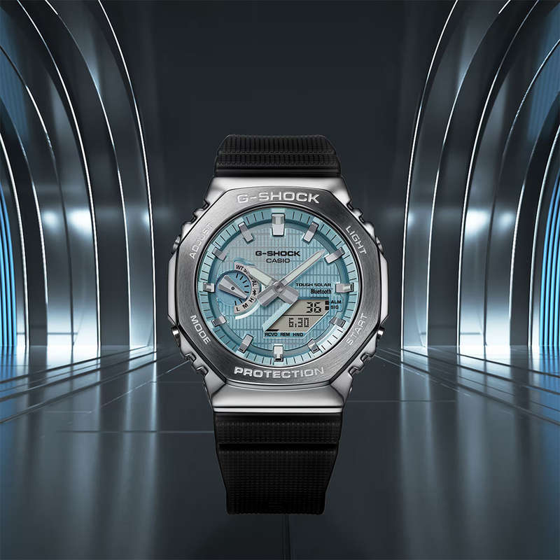 G-Shock Metal Solar 200m BT AnaDigi Wrist Watch, GBM-2100A
