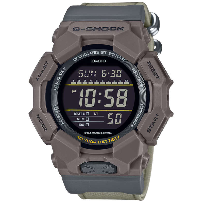 G-Shock 200m Digital Wrist Watch, GD-010CE-5DR
