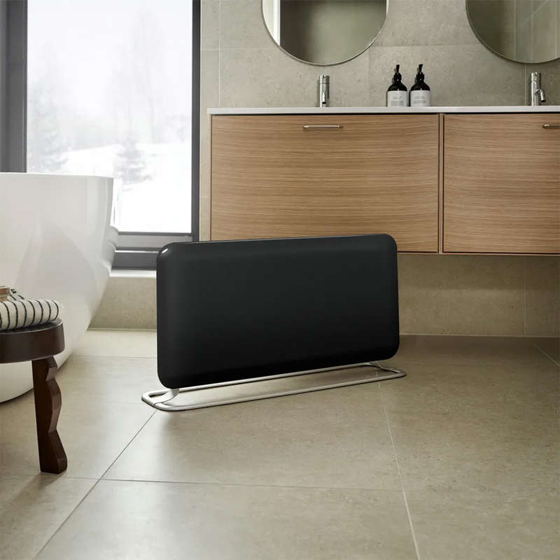 Invisible Wi-Fi Black Panel and Portable Heater