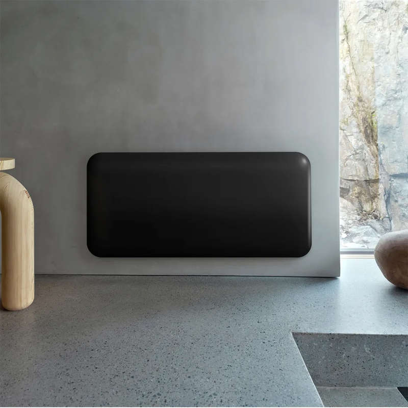 Invisible Wi-Fi Black Panel and Portable Heater