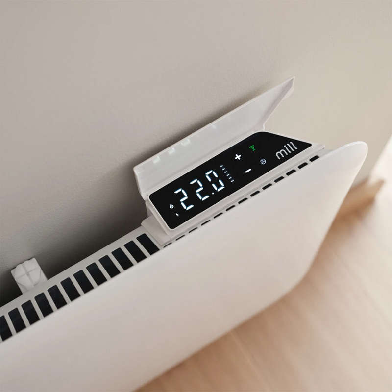 Invisible Wi-Fi White Panel and Portable Heater