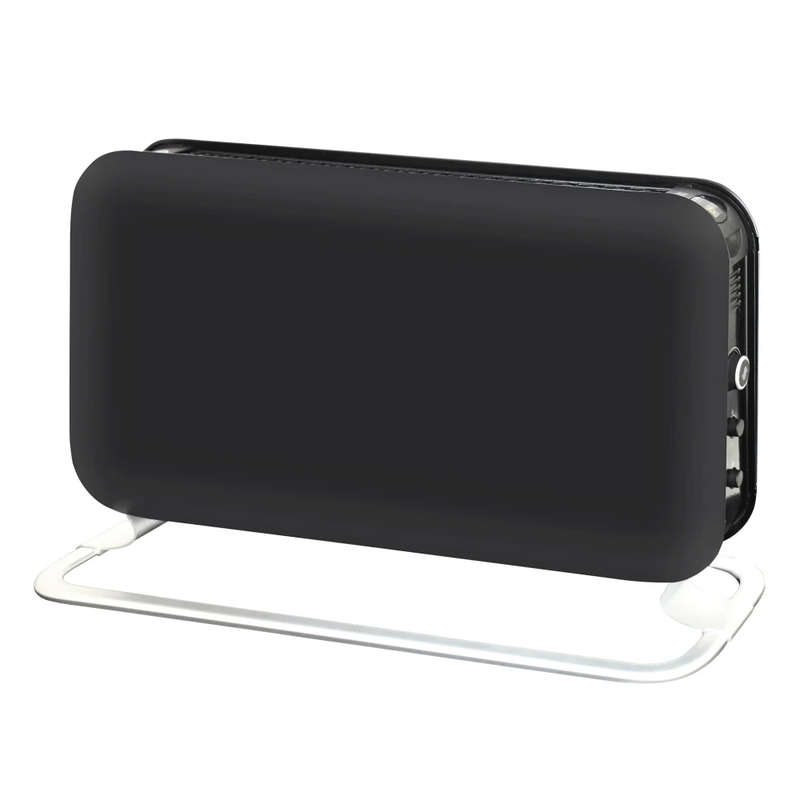 Instant LED Portable Black Electric Heater