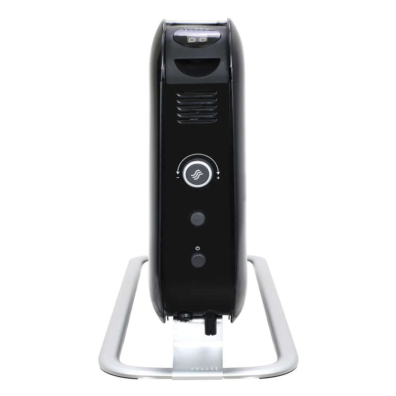 Instant LED Portable Black Electric Heater