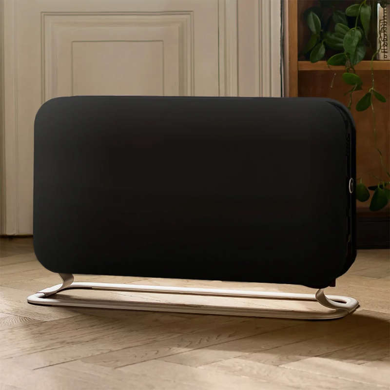 Instant LED Portable Black Electric Heater