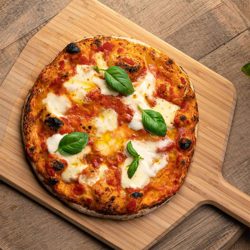 Bamboo Pizza Peel & Serving Board, 30cm