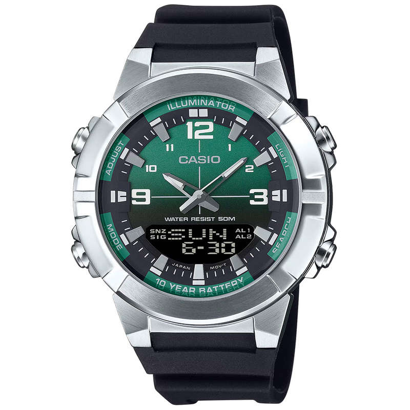 Standard Men's 50m World Time AnaDigi Wrist Watch, AMW-870A