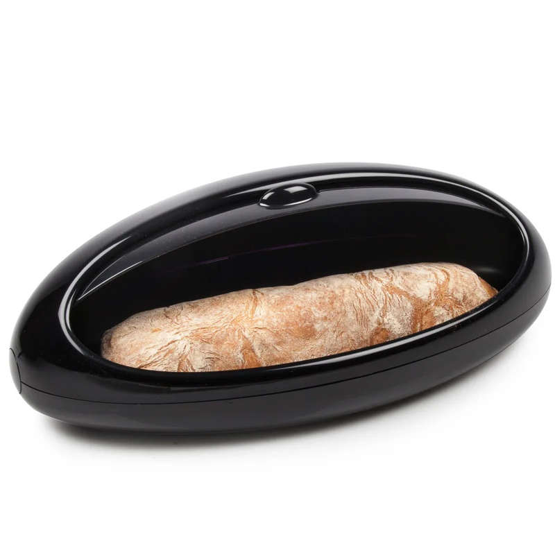 Gnam Black Bread Bin