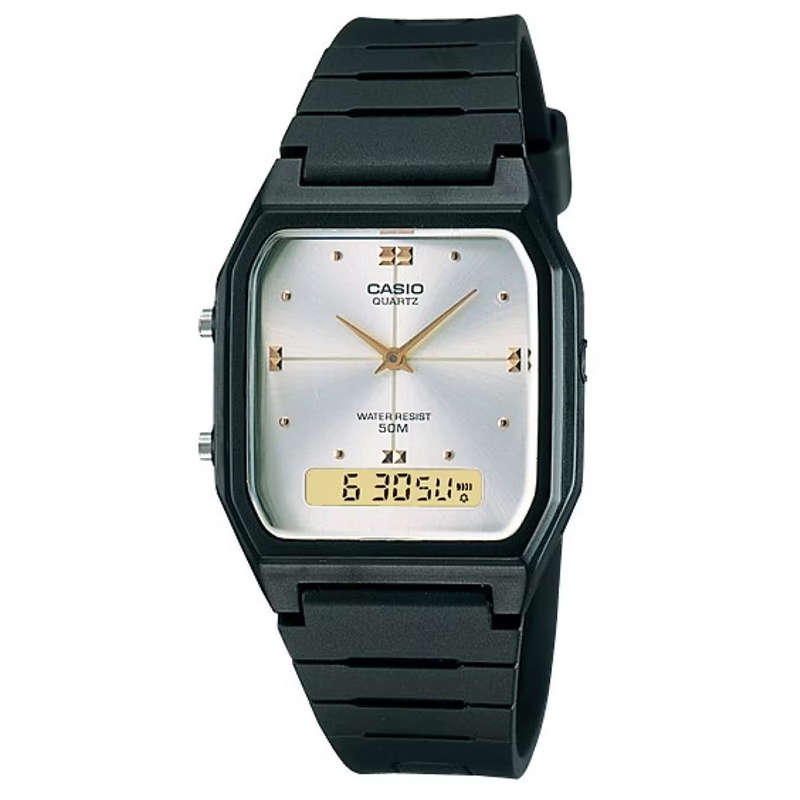 Standard Men's 50m AnaDigi Wrist Watch, AW-48HE-7AVDF