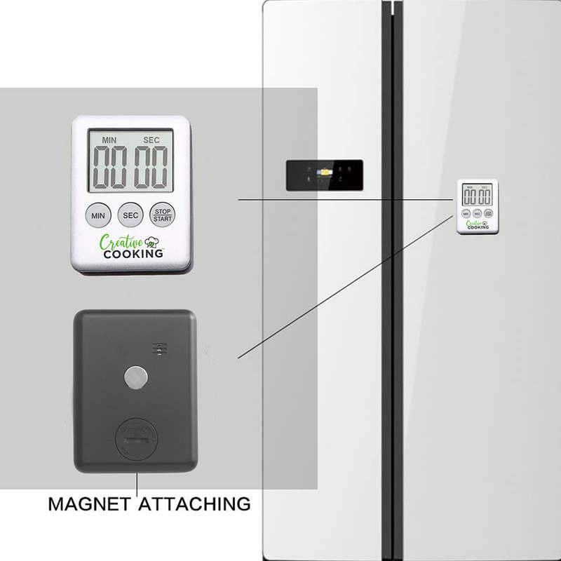 Digital Magnetic Kitchen Timer