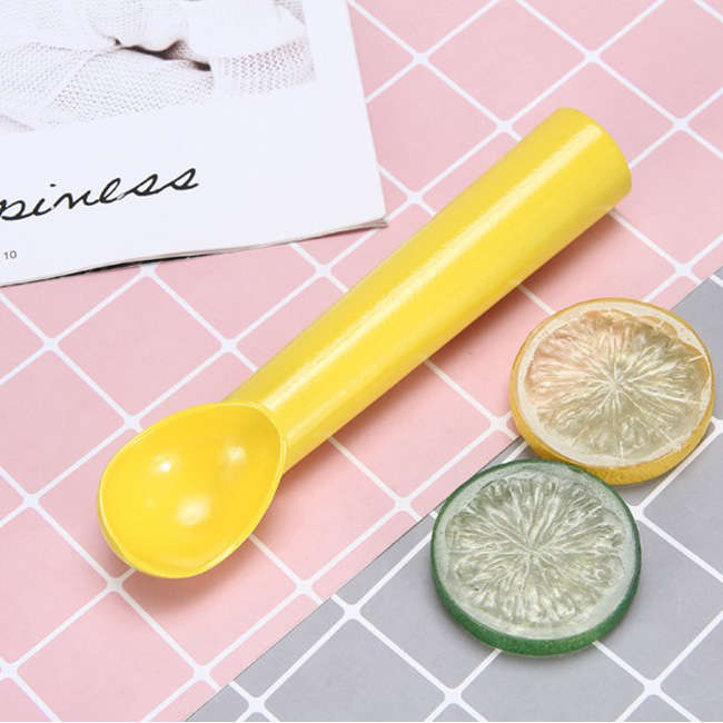 Yellow Aluminium Ice Cream Scoop