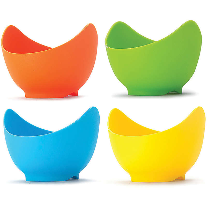 Silicone Egg Poachers, Set Of 4