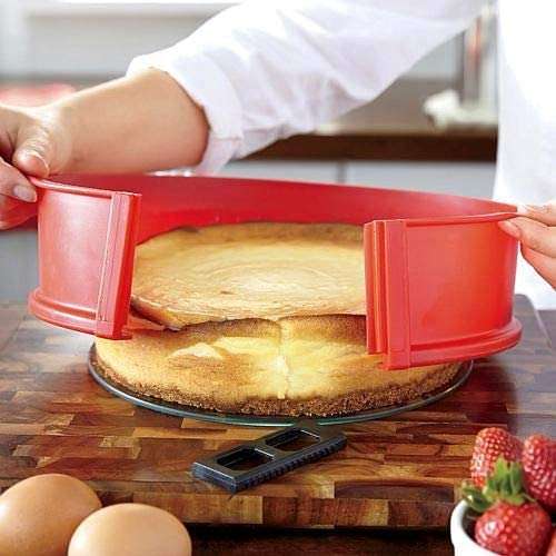 Round Silicone Springform Pan, 25cm